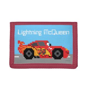 8-Bit Lightning McQueen Tri-fold Wallet