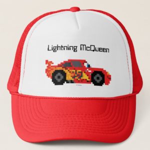 8-Bit Lightning McQueen Trucker Hat