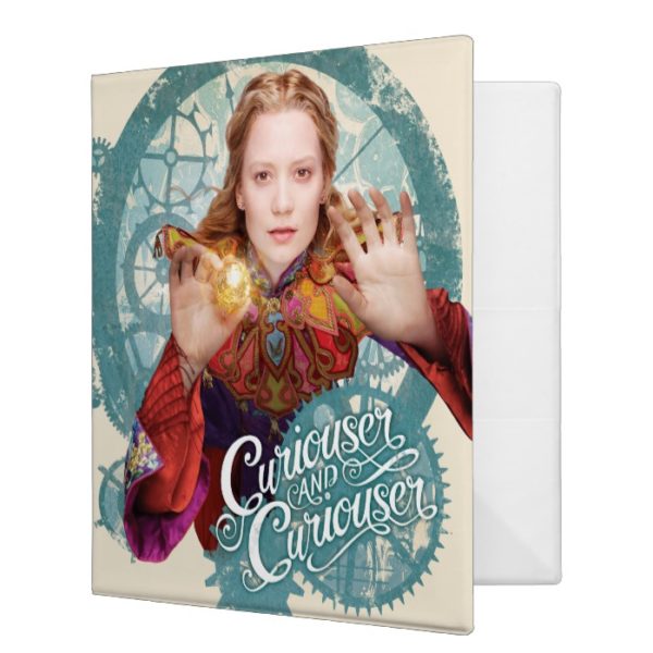 Alice | Curiouser and Curiouser 2 3 Ring Binder