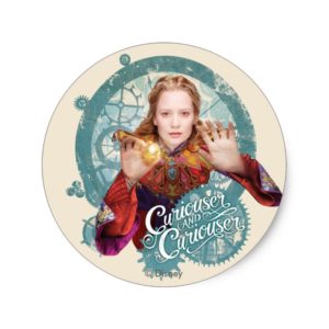 Alice | Curiouser and Curiouser Classic Round Sticker