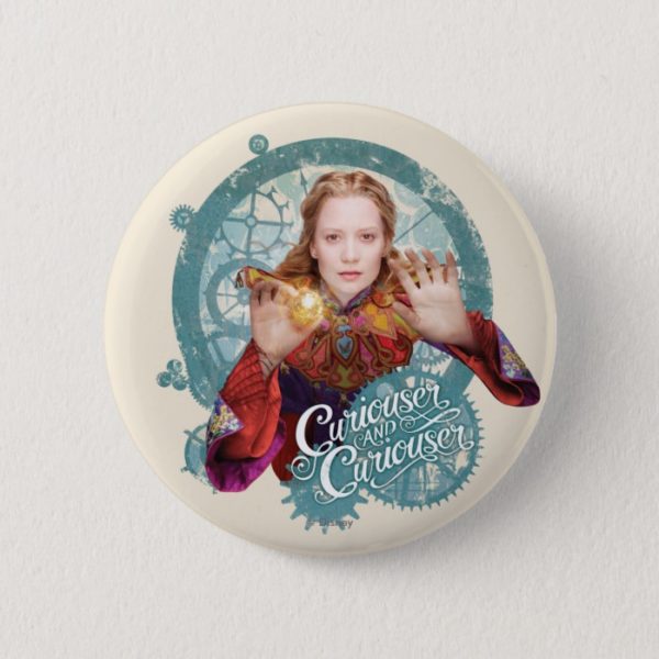 Alice | Curiouser and Curiouser Pinback Button