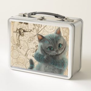 Alice Thru the Looking Glass | Cheshire Cat Grin Metal Lunch Box