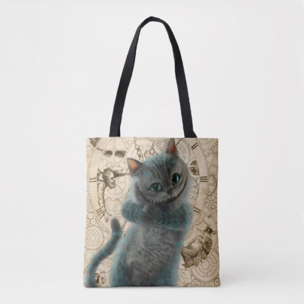 Alice Thru the Looking Glass | Cheshire Cat Grin Tote Bag