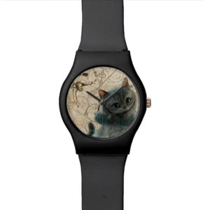 Alice Thru the Looking Glass | Cheshire Cat Grin Wrist Watch