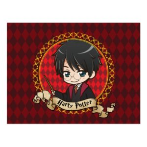 Anime Harry Potter Postcard