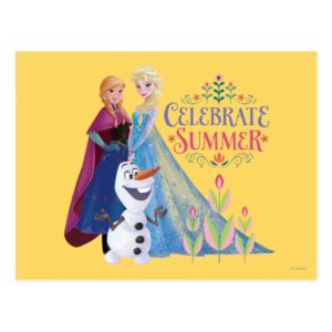 Anna and Elsa | Celebrate Summer Postcard