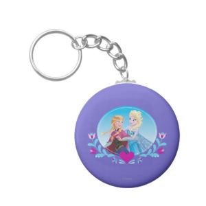 Anna and Elsa | Embracing Keychain