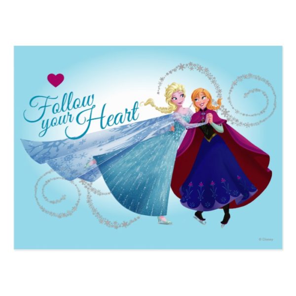 Anna and Elsa | Family Love Postcard