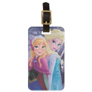 Anna and Elsa | Holding Hands Bag Tag