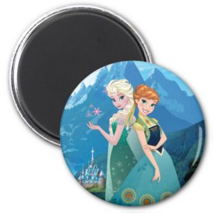 Anna and Elsa | My Sister Loves Me Magnet