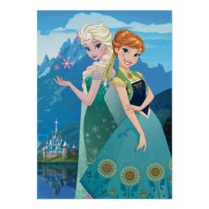Anna and Elsa | My Sister Loves Me Poster