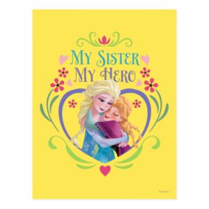 Anna and Elsa | My Sister My Hero Postcard