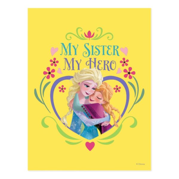 Anna and Elsa | My Sister My Hero Postcard