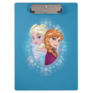 Anna and Elsa | Winter Magic Clipboard
