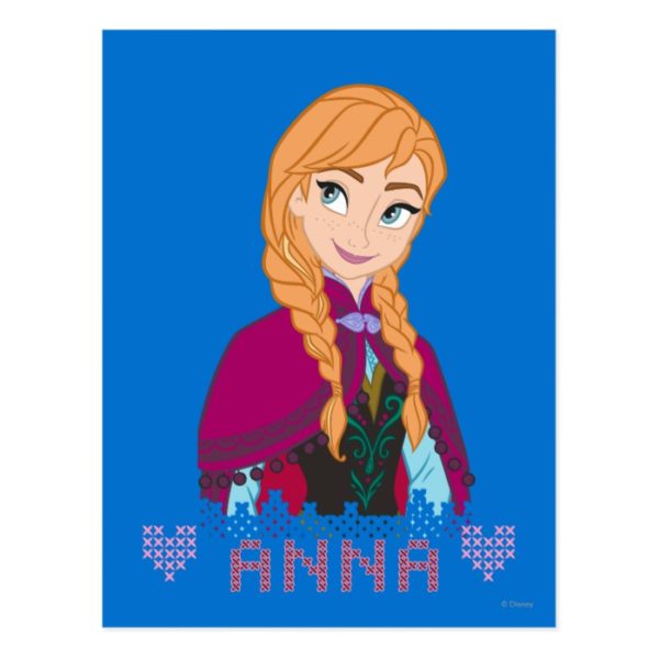Anna | Portrait with Name Postcard