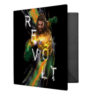 Aquaman | Aquaman "Revolt" Refracted Graphic 3 Ring Binder