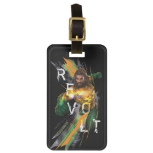 Aquaman | Aquaman "Revolt" Refracted Graphic Bag Tag