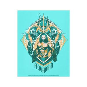 Aquaman | Aquaman & Trenchers Graphic Canvas Print