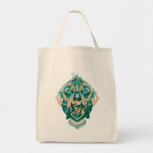 Aquaman | Aquaman & Trenchers Graphic Tote Bag