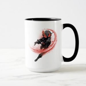 Aquaman | Black Manta Red Swipe Graphic Mug