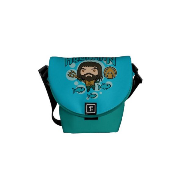Aquaman | Chibi Aquaman Undersea Graphic Courier Bag