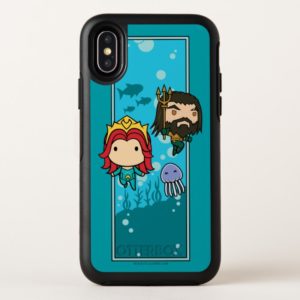 Aquaman | Chibi Mera & Aquaman Undersea Graphic OtterBox iPhone Case