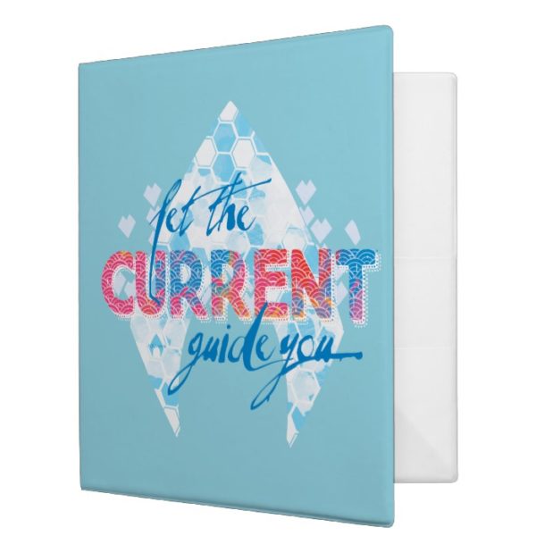 Aquaman | "Let The Current Guide You" Logo Graphic 3 Ring Binder
