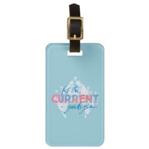 Aquaman | "Let The Current Guide You" Logo Graphic Bag Tag