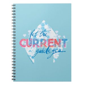 Aquaman | "Let The Current Guide You" Logo Graphic Notebook