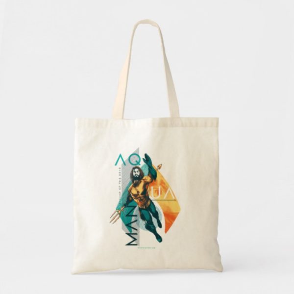 Aquaman | Modernist Aquaman Collage Tote Bag