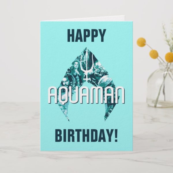 Aquaman | Orin, Mera, Orm & Black Manta In Symbol Card