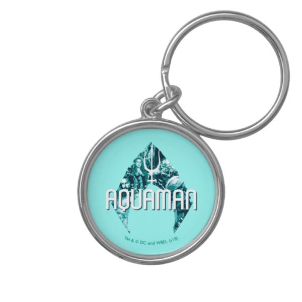 Aquaman | Orin, Mera, Orm & Black Manta In Symbol Keychain
