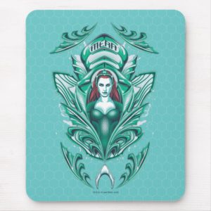 Aquaman | Ornate Mera Graphic Mouse Pad