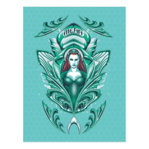 Aquaman | Ornate Mera Graphic Postcard
