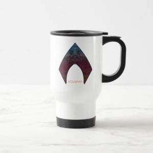 Aquaman | Paisley Aquaman Logo Travel Mug