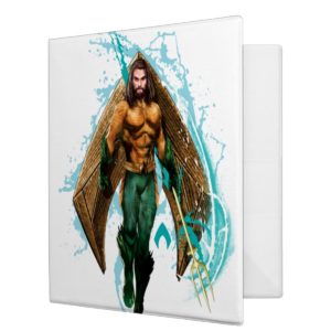 Aquaman | Prince Orin With Aquaman Logo 3 Ring Binder