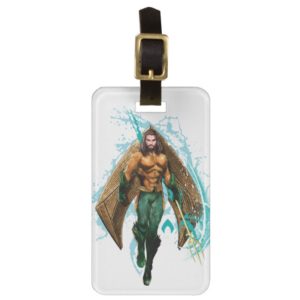 Aquaman | Prince Orin With Aquaman Logo Bag Tag