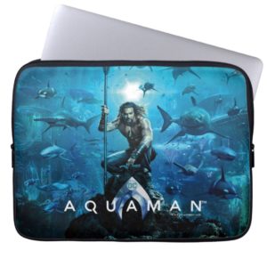 Aquaman | Prince Orin With Aquatic Animals Computer Sleeve