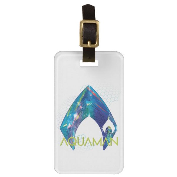 Aquaman | Refracted Aquaman Logo Bag Tag