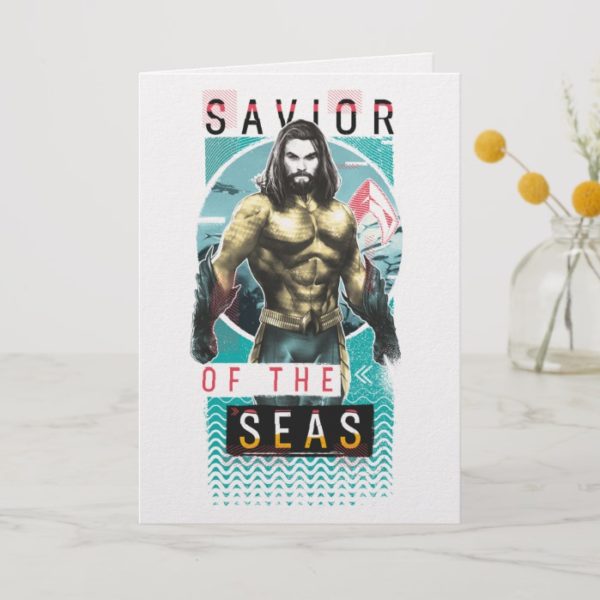 Aquaman | "Savior Of The Seas" Modernist Graphic Card