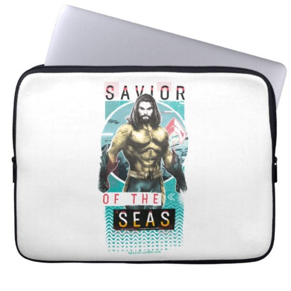 Aquaman | "Savior Of The Seas" Modernist Graphic Computer Sleeve