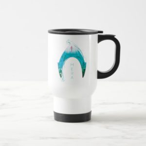 Aquaman | See Through Mera Symbol Ocean Graphic Travel Mug