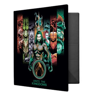 Aquaman | "Unite The Kingdoms" Atlanteans Graphic 3 Ring Binder