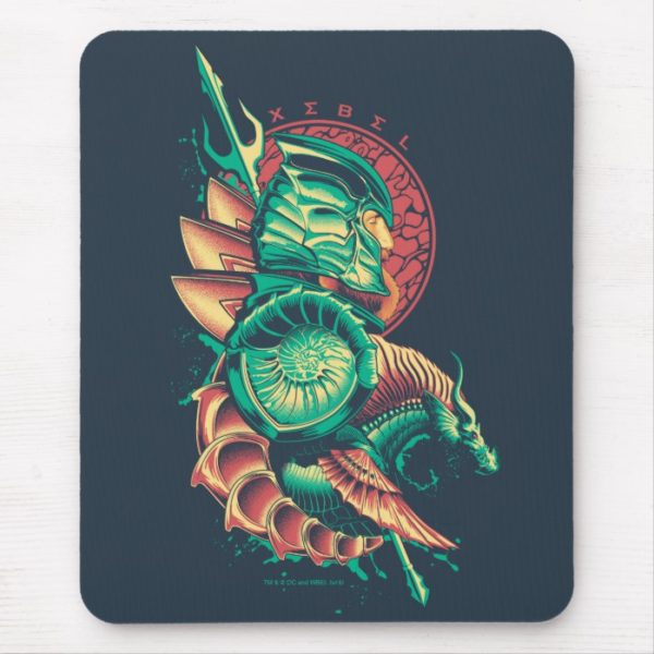Aquaman | Xebel King Nereus Graphic Mouse Pad