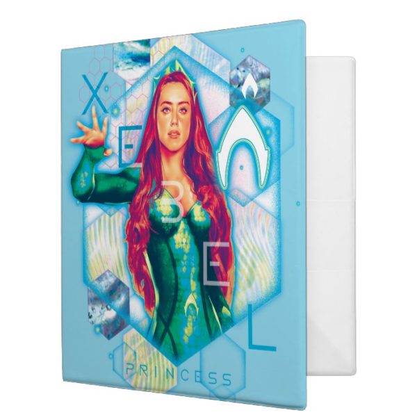 Aquaman | Xebel Princess Mera Hexagonal Graphic 3 Ring Binder