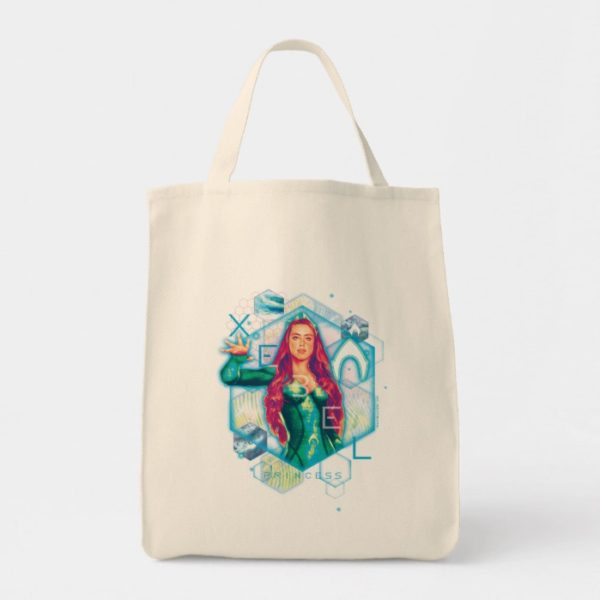 Aquaman | Xebel Princess Mera Hexagonal Graphic Tote Bag