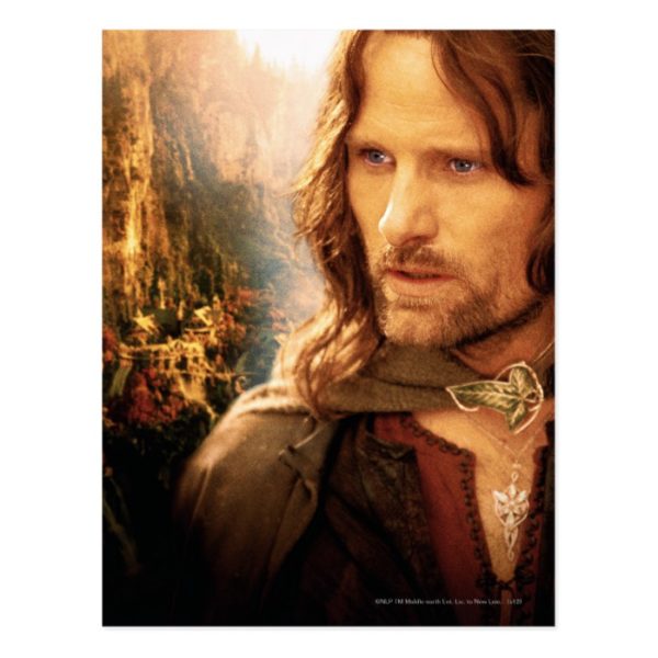 Aragorn and Rivendell Composition Postcard