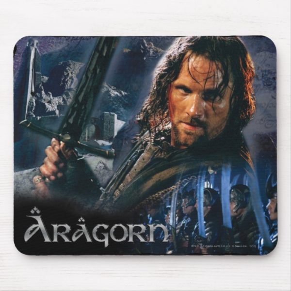 Aragorn With Army Mouse Pad