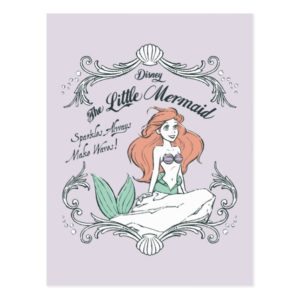 Ariel | Sparkles Always Make Waves Postcard