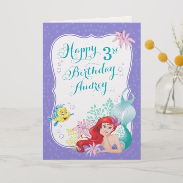 Ariel | Under the Sea Adventure Happy Birthday Card